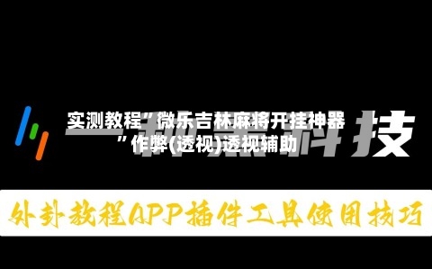 实测教程”微乐吉林麻将开挂神器”作弊(透视)透视辅助-第3张图片