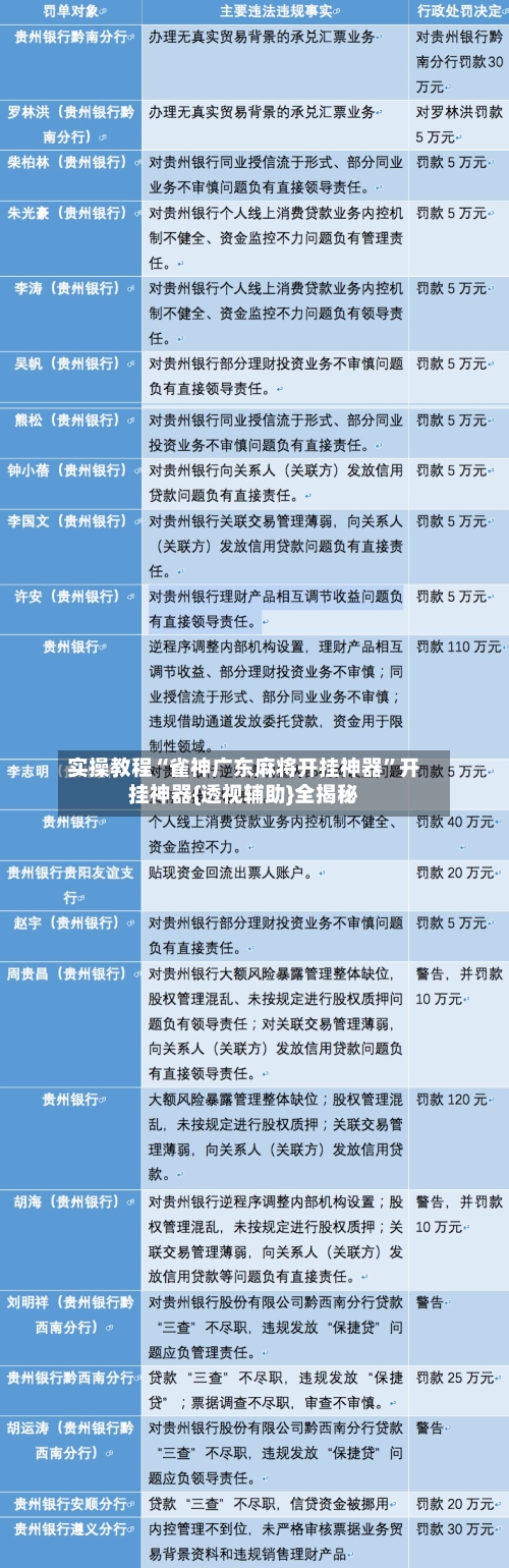实操教程“雀神广东麻将开挂神器	”开挂神器{透视辅助}全揭秘-第2张图片