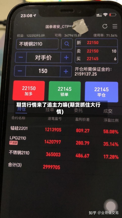 期货行情来了追主力嘛(期货抓住大行情)