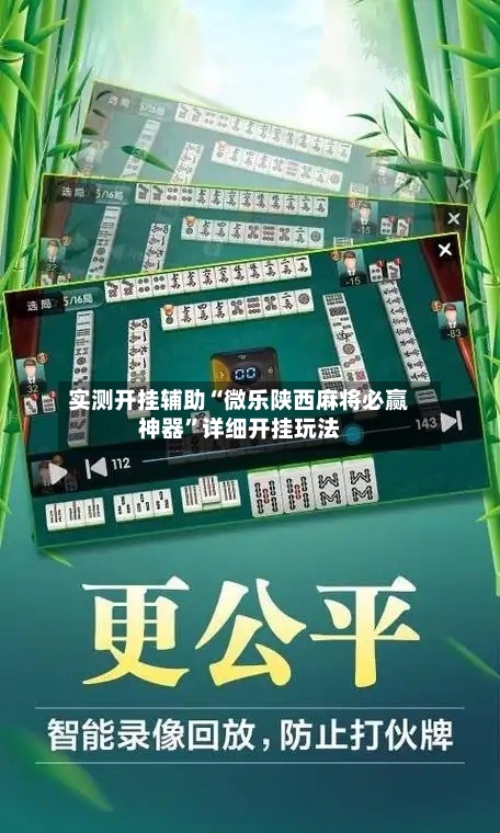 实测开挂辅助“微乐陕西麻将必赢神器”详细开挂玩法-第2张图片