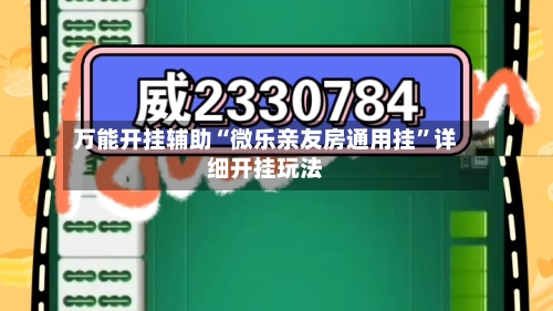 万能开挂辅助“微乐亲友房通用挂”详细开挂玩法-第2张图片