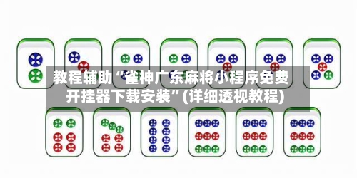 教程辅助“雀神广东麻将小程序免费开挂器下载安装”(详细透视教程)-第2张图片