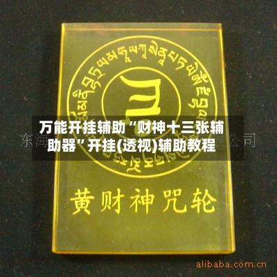 万能开挂辅助“财神十三张辅助器	”开挂(透视)辅助教程-第3张图片