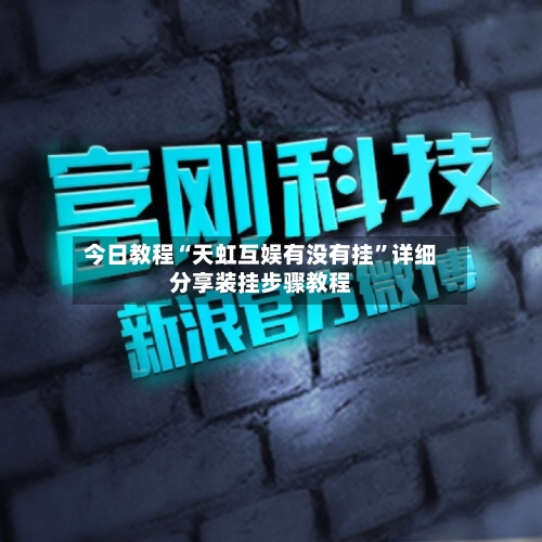 今日教程“天虹互娱有没有挂”详细分享装挂步骤教程