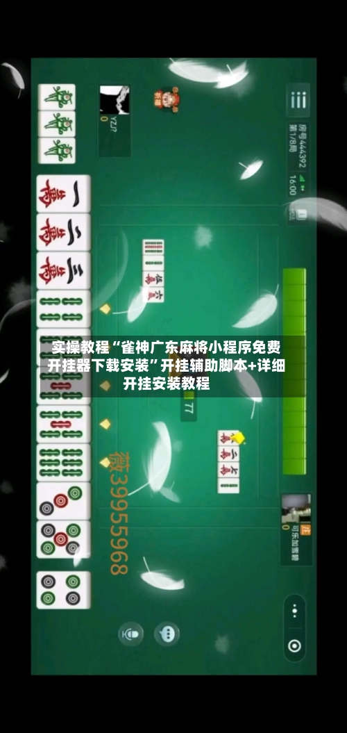 实操教程“雀神广东麻将小程序免费开挂器下载安装”开挂辅助脚本+详细开挂安装教程-第2张图片