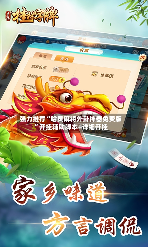 强力推荐“哈灵麻将外卦神器免费版”开挂辅助脚本+详细开挂-第2张图片
