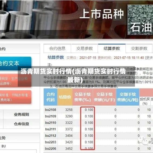 沥青期货实时行情(沥青期货实时行情最新)