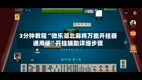 3分钟教程“微乐湖北麻将万能开挂器通用版	”开挂辅助详细步骤-第2张图片