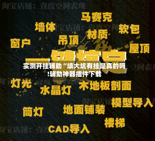 实测开挂辅助“填大坑有挂是真的吗!辅助神器插件下载