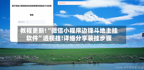 教程更新!“微信小程序边锋斗地主挂软件”透视挂!详细分享装挂步骤-第2张图片