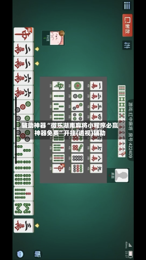 辅助神器“微乐湖南麻将小程序必赢神器免费”开挂(透视)辅助