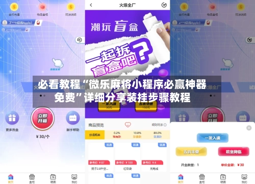 必看教程“微乐麻将小程序必赢神器免费”详细分享装挂步骤教程-第2张图片