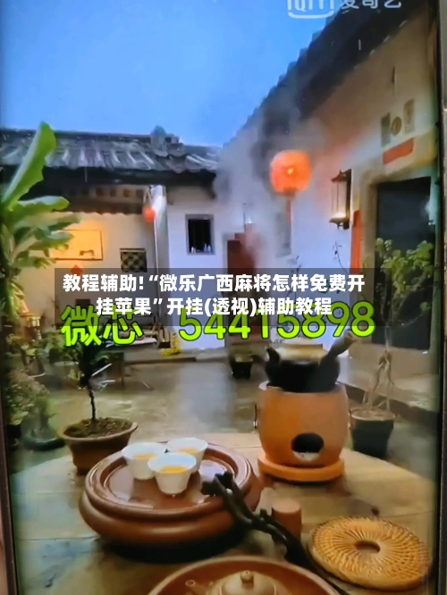 教程辅助!“微乐广西麻将怎样免费开挂苹果”开挂(透视)辅助教程-第2张图片