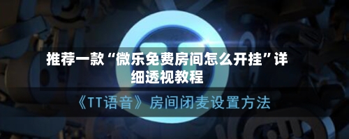 推荐一款“微乐免费房间怎么开挂”详细透视教程-第3张图片