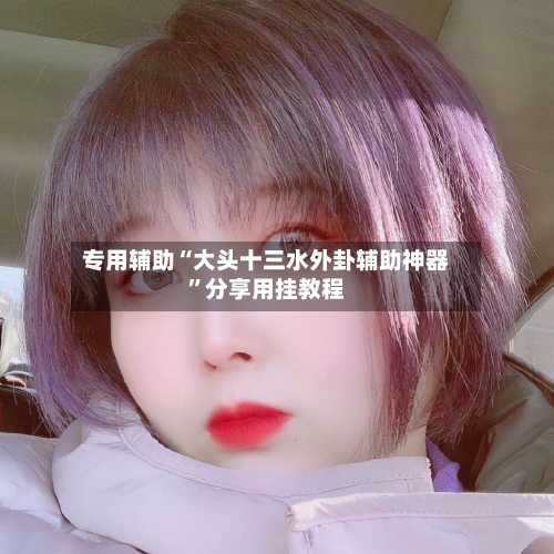 专用辅助“大头十三水外卦辅助神器	”分享用挂教程-第2张图片