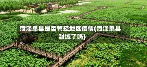 菏泽单县是否管控地区疫情(菏泽单县封城了吗)