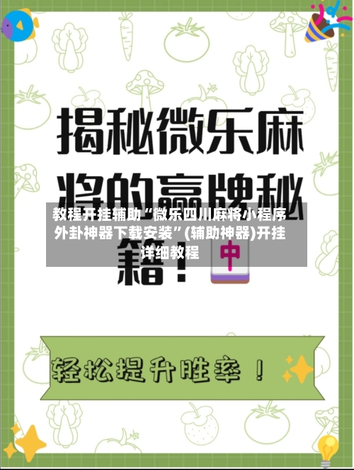 教程开挂辅助“微乐四川麻将小程序外卦神器下载安装”(辅助神器)开挂详细教程-第3张图片
