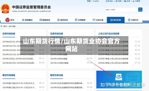 山东期货行情/山东期货业协会官方网站-第1张图片