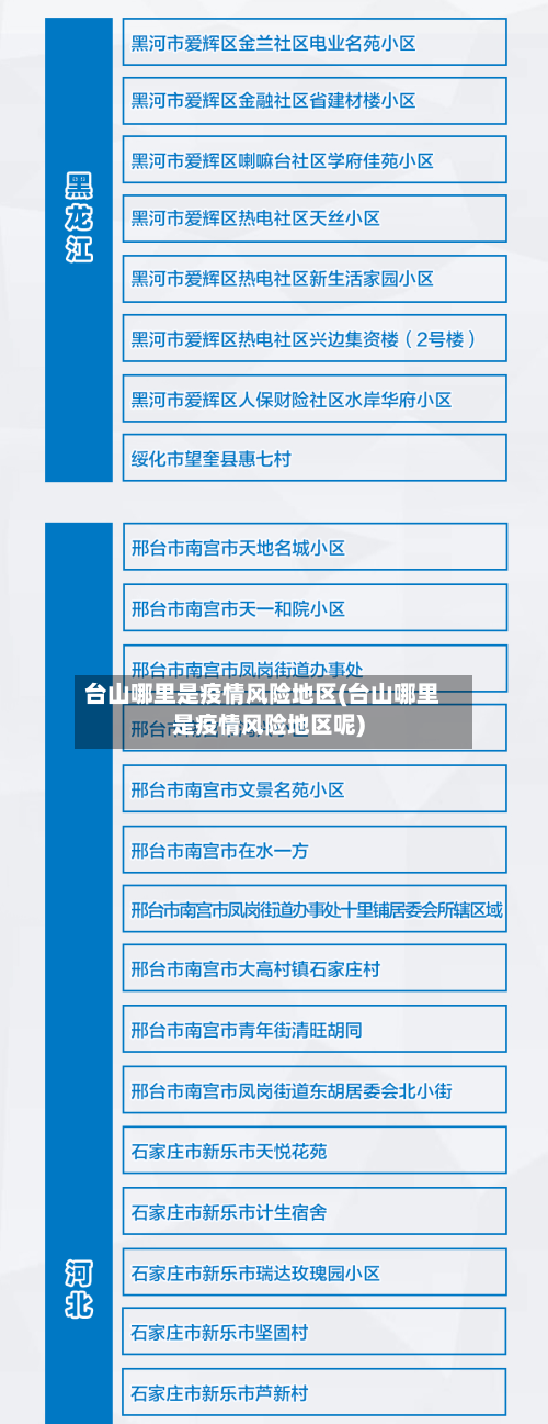 台山哪里是疫情风险地区(台山哪里是疫情风险地区呢)