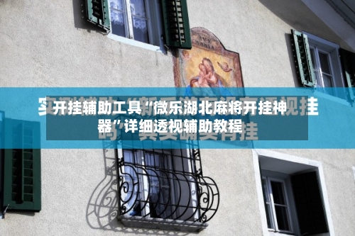 开挂辅助工具“微乐湖北麻将开挂神器”详细透视辅助教程
