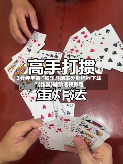 3分钟学会“微乐斗地主外卦神器下载”(作弊)辅助透视教程-第3张图片