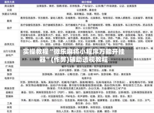 实操教程“微乐麻将小程序万能开挂器	”(作弊)辅助透视教程-第3张图片