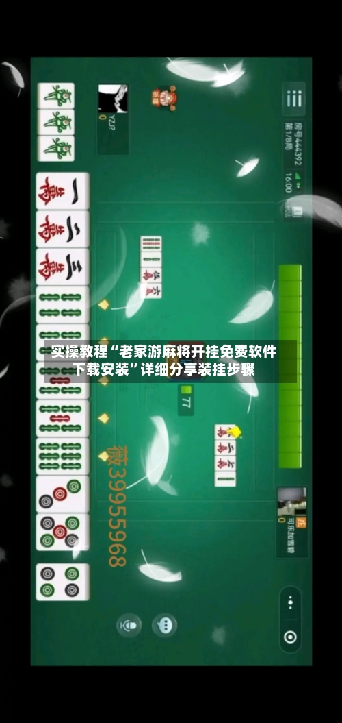 实操教程“老家游麻将开挂免费软件下载安装”详细分享装挂步骤