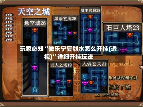 玩家必知“微乐宁夏划水怎么开挂(透视)”详细开挂玩法-第2张图片