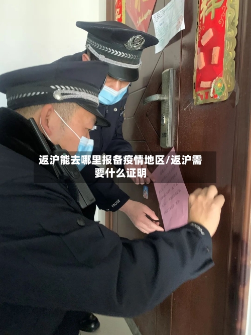 返沪能去哪里报备疫情地区/返沪需要什么证明-第2张图片