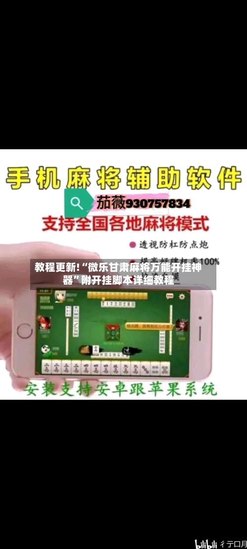 教程更新!“微乐甘肃麻将万能开挂神器	”附开挂脚本详细教程-第2张图片