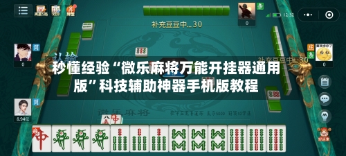 秒懂经验“微乐麻将万能开挂器通用版”科技辅助神器手机版教程