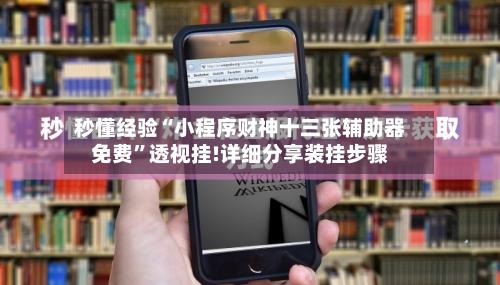 秒懂经验“小程序财神十三张辅助器免费	”透视挂!详细分享装挂步骤-第2张图片