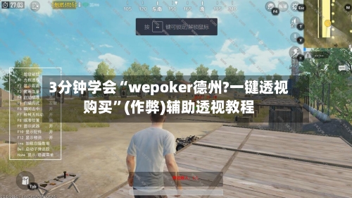 3分钟学会“wepoker德州?一键透视购买	”(作弊)辅助透视教程-第2张图片