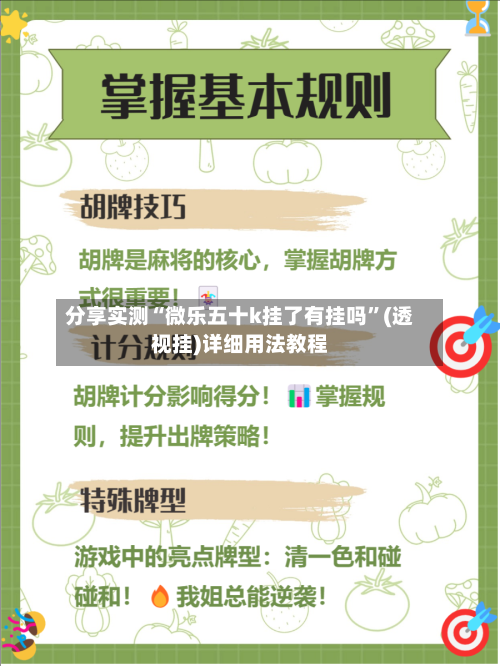 分享实测“微乐五十k挂了有挂吗”(透视挂)详细用法教程-第3张图片