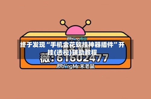 终于发现“手机金花软挂神器插件”开挂(透视)辅助教程