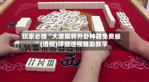 玩家必搜“大唐麻将外卦神器免费版”(透视)详细透视辅助教学-第2张图片