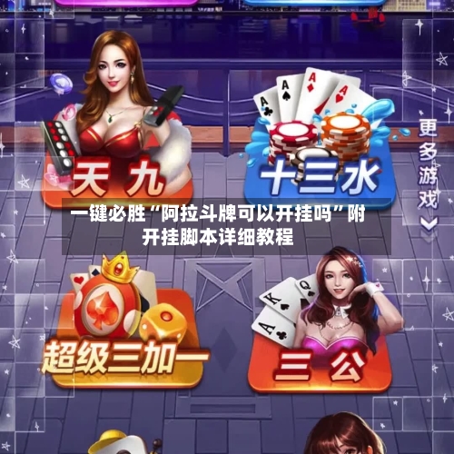 一键必胜“阿拉斗牌可以开挂吗”附开挂脚本详细教程-第2张图片