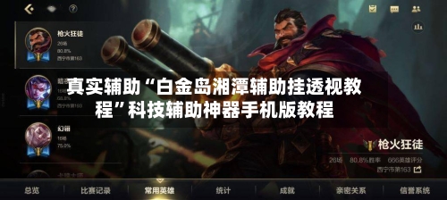 真实辅助“白金岛湘潭辅助挂透视教程	”科技辅助神器手机版教程-第2张图片