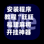 安装程序教程“旺旺福建麻将开挂神器”开挂辅助软件教程-第3张图片