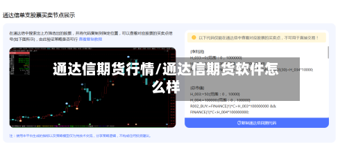 通达信期货行情/通达信期货软件怎么样-第3张图片