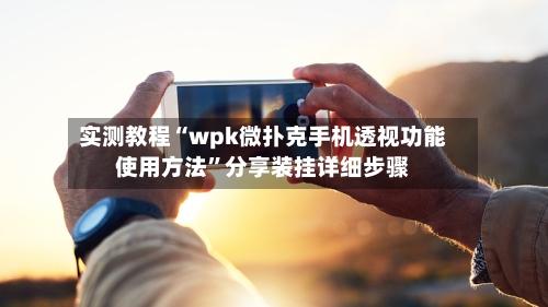 实测教程“wpk微扑克手机透视功能使用方法”分享装挂详细步骤-第3张图片