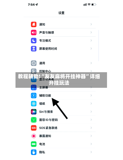 教程辅助!“友友麻将开挂神器”详细开挂玩法-第3张图片