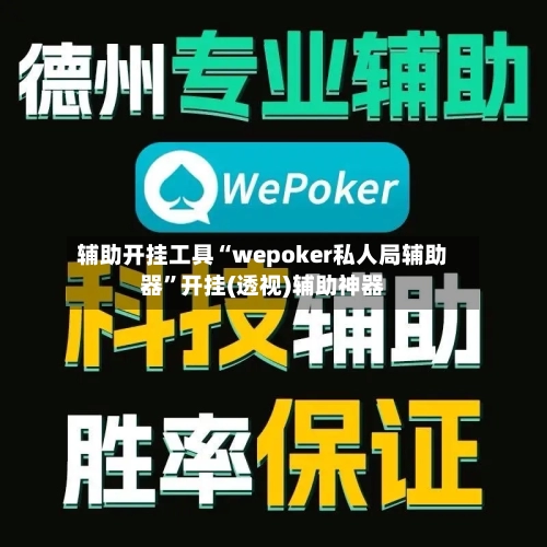 辅助开挂工具“wepoker私人局辅助器”开挂(透视)辅助神器-第1张图片