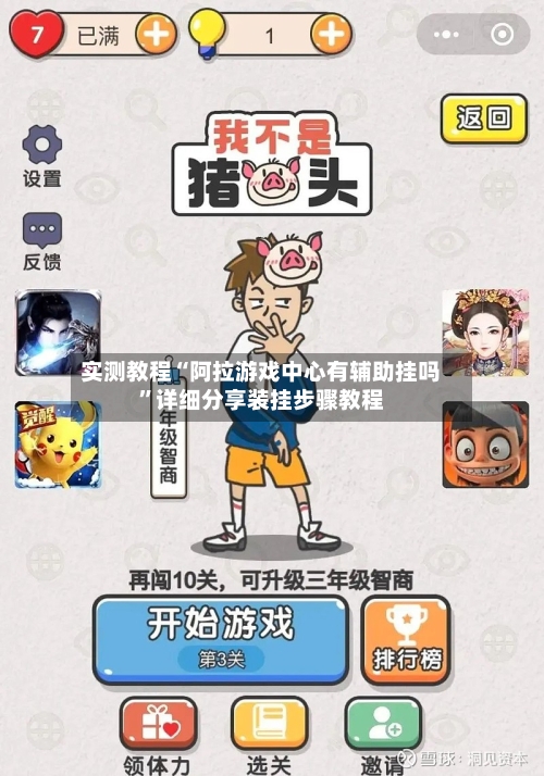 实测教程“阿拉游戏中心有辅助挂吗”详细分享装挂步骤教程