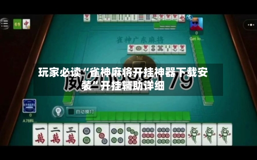 玩家必读“雀神麻将开挂神器下载安装”开挂辅助详细-第2张图片