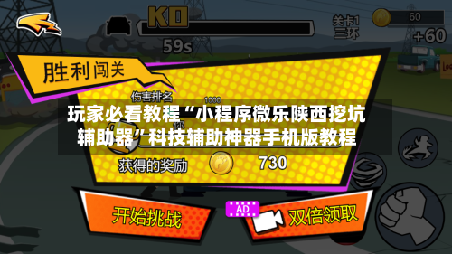 玩家必看教程“小程序微乐陕西挖坑辅助器”科技辅助神器手机版教程-第2张图片