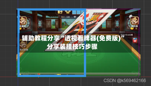辅助教程分享“透视看牌器(免费版)	”分享装挂技巧步骤-第3张图片