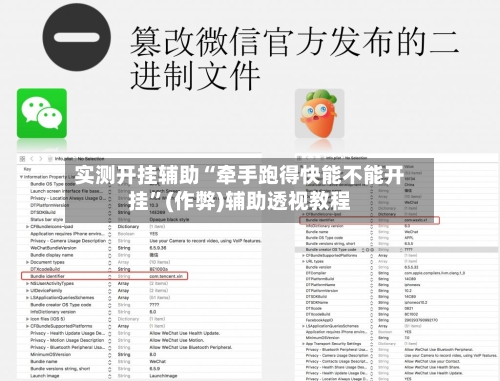 实测开挂辅助“牵手跑得快能不能开挂”(作弊)辅助透视教程