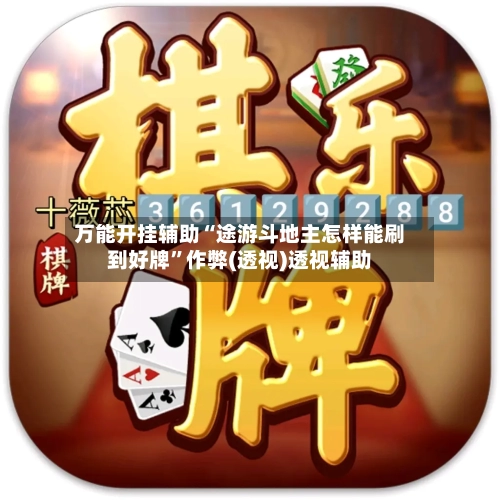 万能开挂辅助“途游斗地主怎样能刷到好牌”作弊(透视)透视辅助-第2张图片