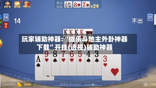 玩家辅助神器:“微乐斗地主外卦神器下载”开挂(透视)辅助神器-第2张图片